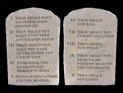 THE  TEN  COMMANDMENTS